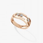 Messika - Classic Move Open Ring Pink Gold